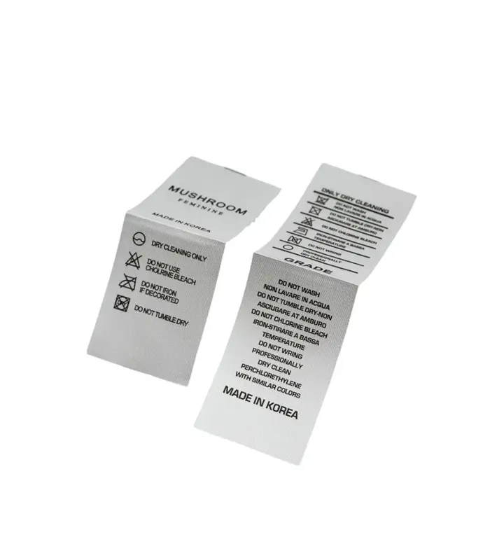 Satin label لیبل ساتن