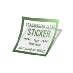 لیبل PVC سفید
