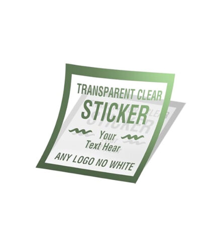 لیبل PVC سفید